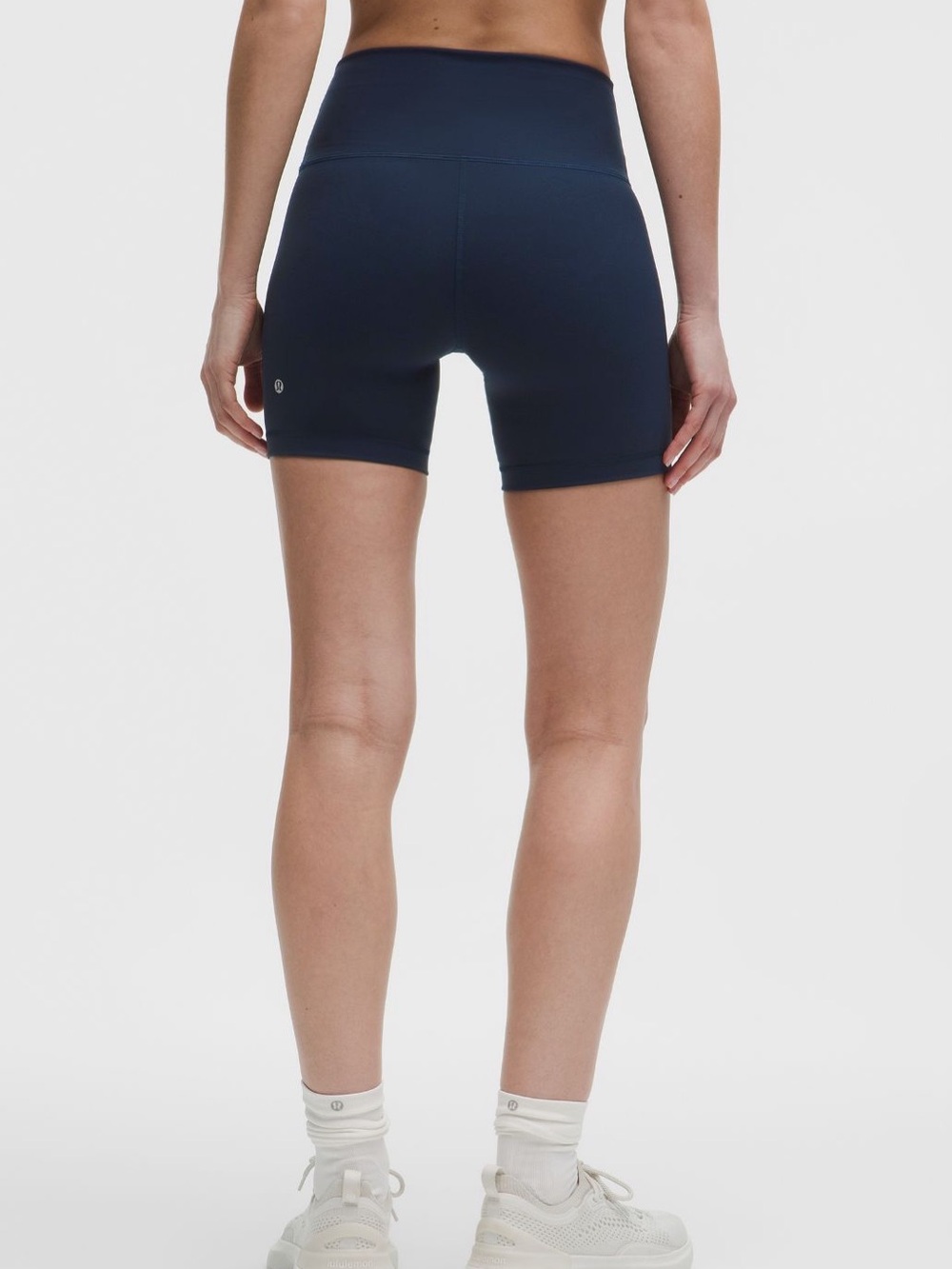 Lululemon Wundertrain High Rise 6 Inch Inseam True Navy - Picture 3 of 3